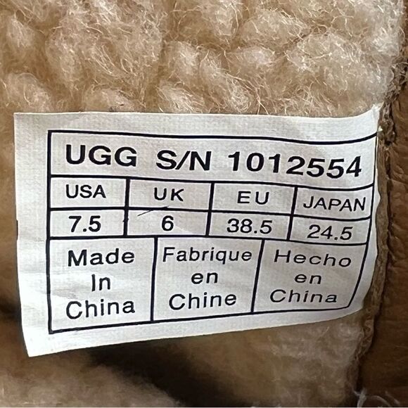 UGG Womens Lindford Nubuck Boots 7.5 - Picture 11 of 12